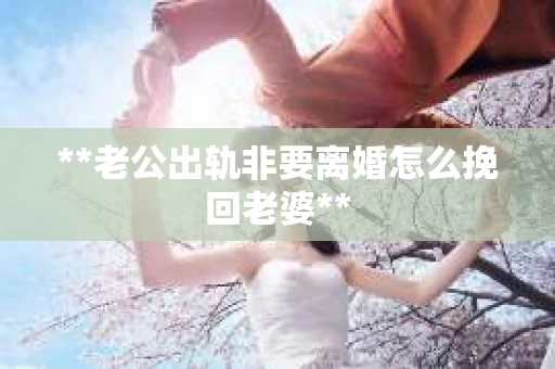 **老公出轨非要离婚怎么挽回老婆**