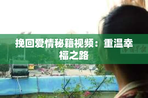 挽回爱情秘籍视频：重温幸福之路