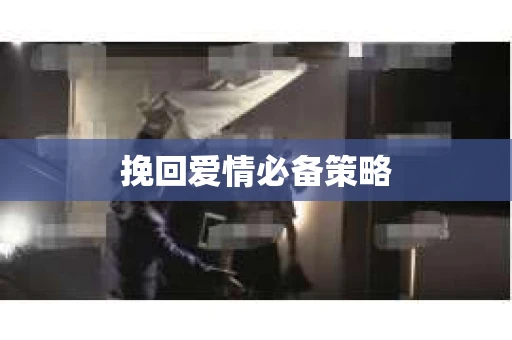 挽回爱情必备策略