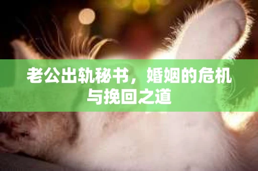 老公出轨秘书，婚姻的危机与挽回之道