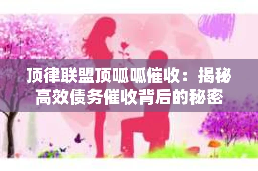 顶律联盟顶呱呱催收：揭秘高效债务催收背后的秘密