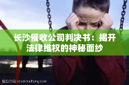 长沙催收公司判决书：揭开法律维权的神秘面纱