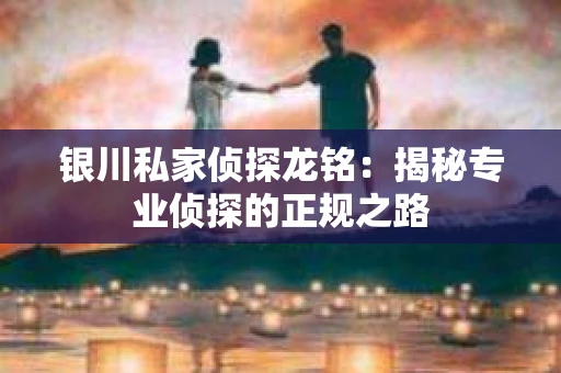 银川私家侦探龙铭：揭秘专业侦探的正规之路