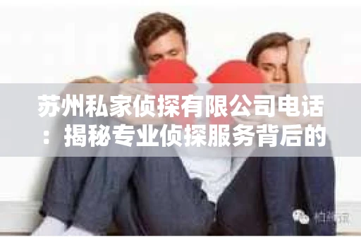 苏州私家侦探有限公司电话：揭秘专业侦探服务背后的故事